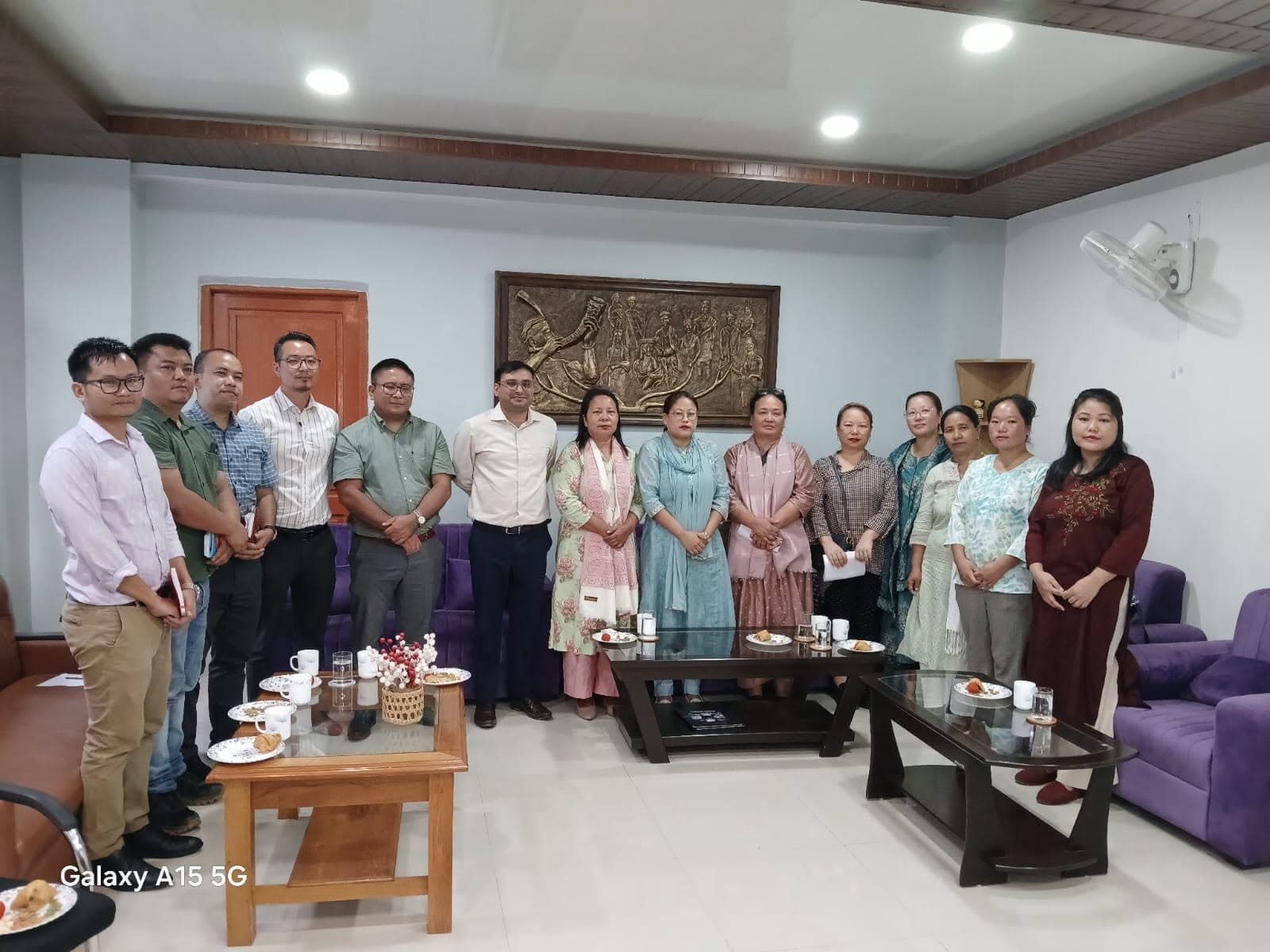 Kangpokpi relief camp visit — photo 1