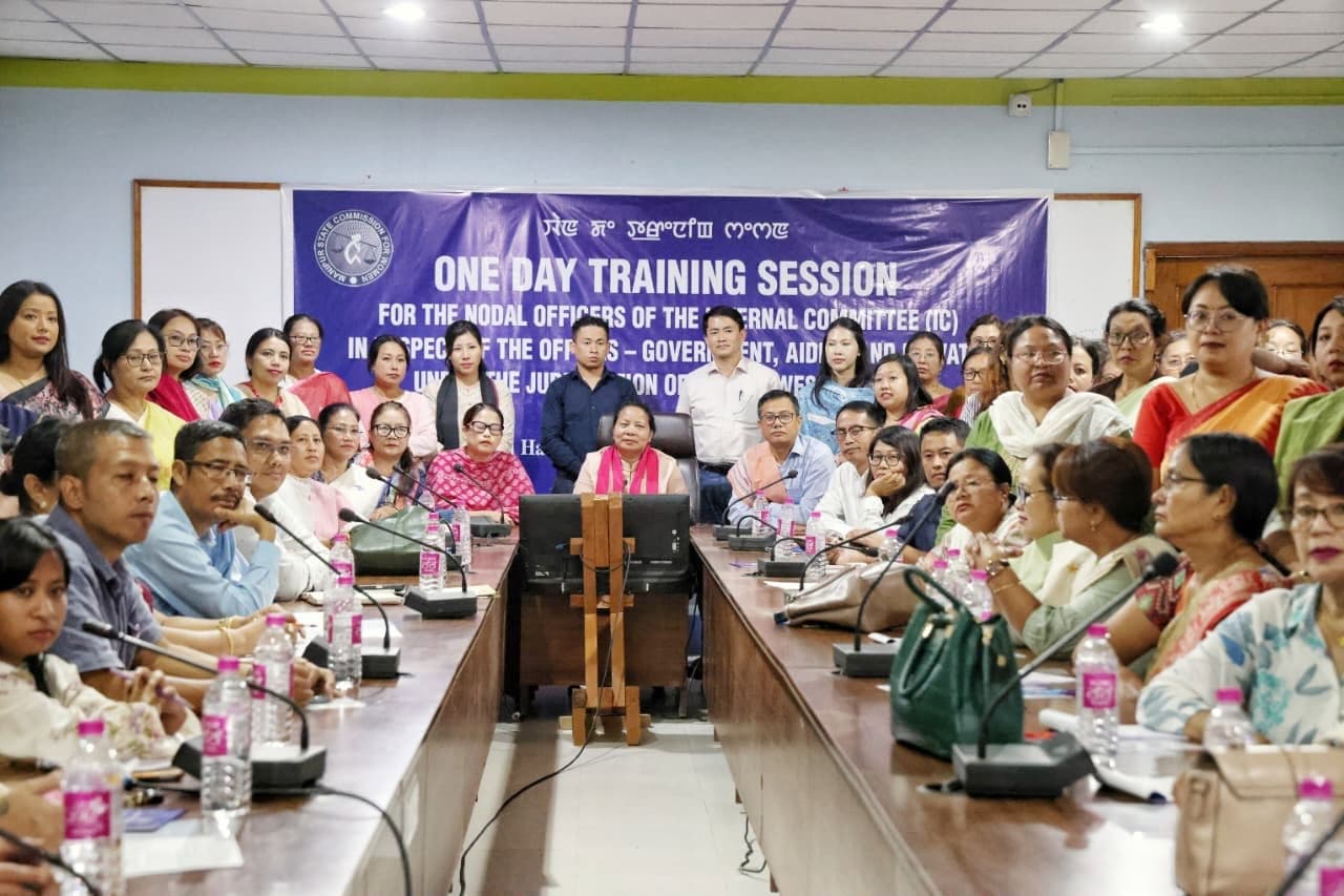 Training for internal committee nodal officers in Imphal West — photo 2