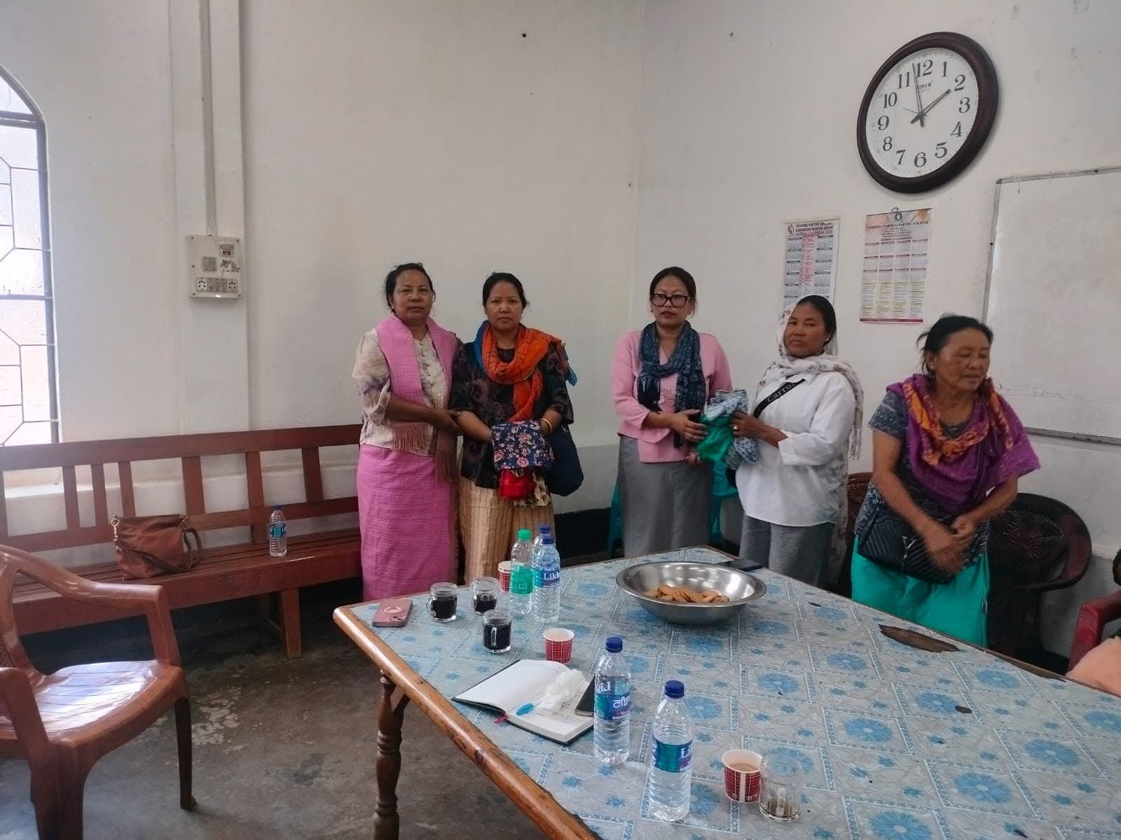 Visit to Makhan Village relief camp — photo 3