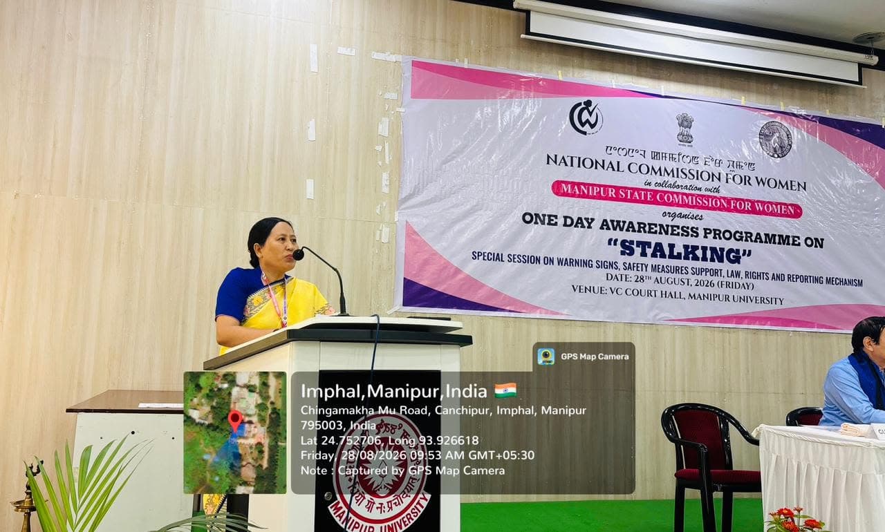 Stalking awareness at Manipur University — photo 9