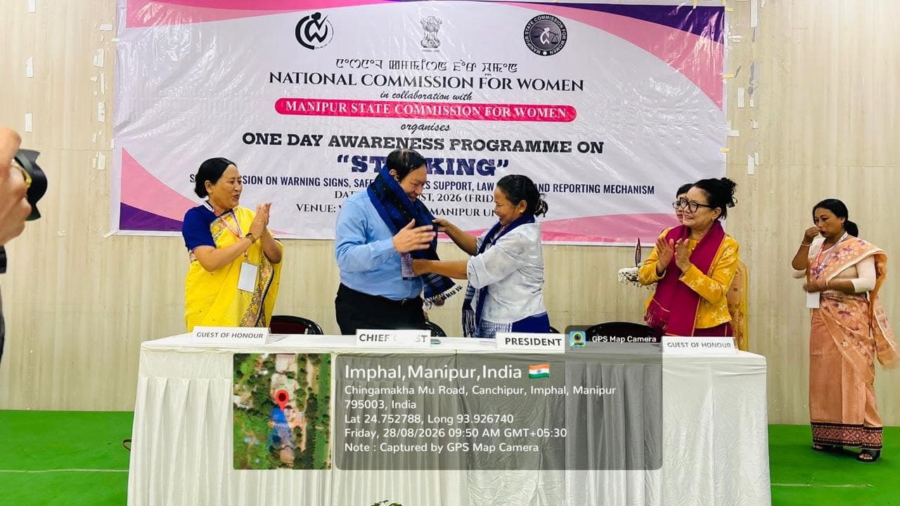 Stalking awareness at Manipur University — photo 11