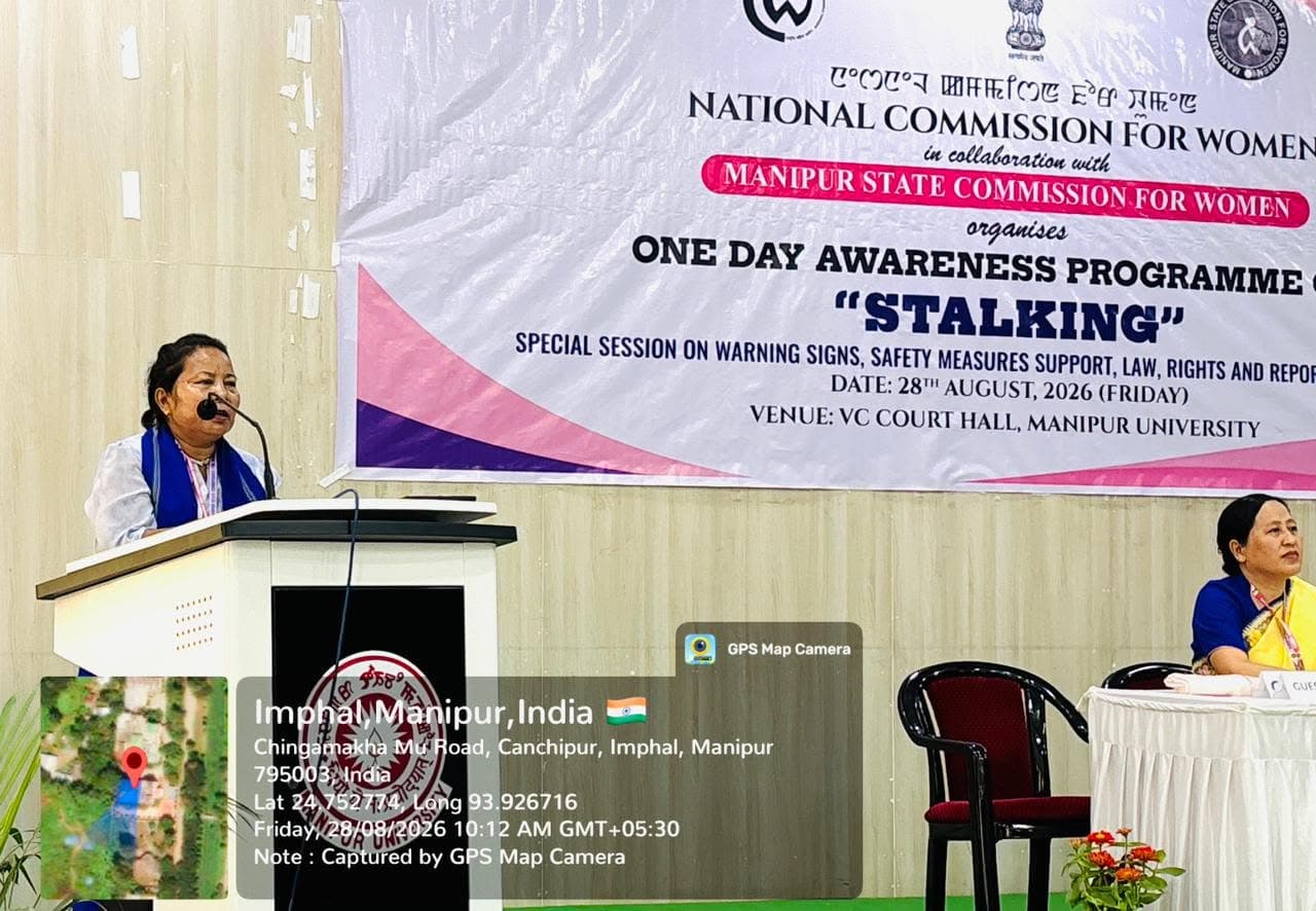 Stalking awareness at Manipur University — photo 17